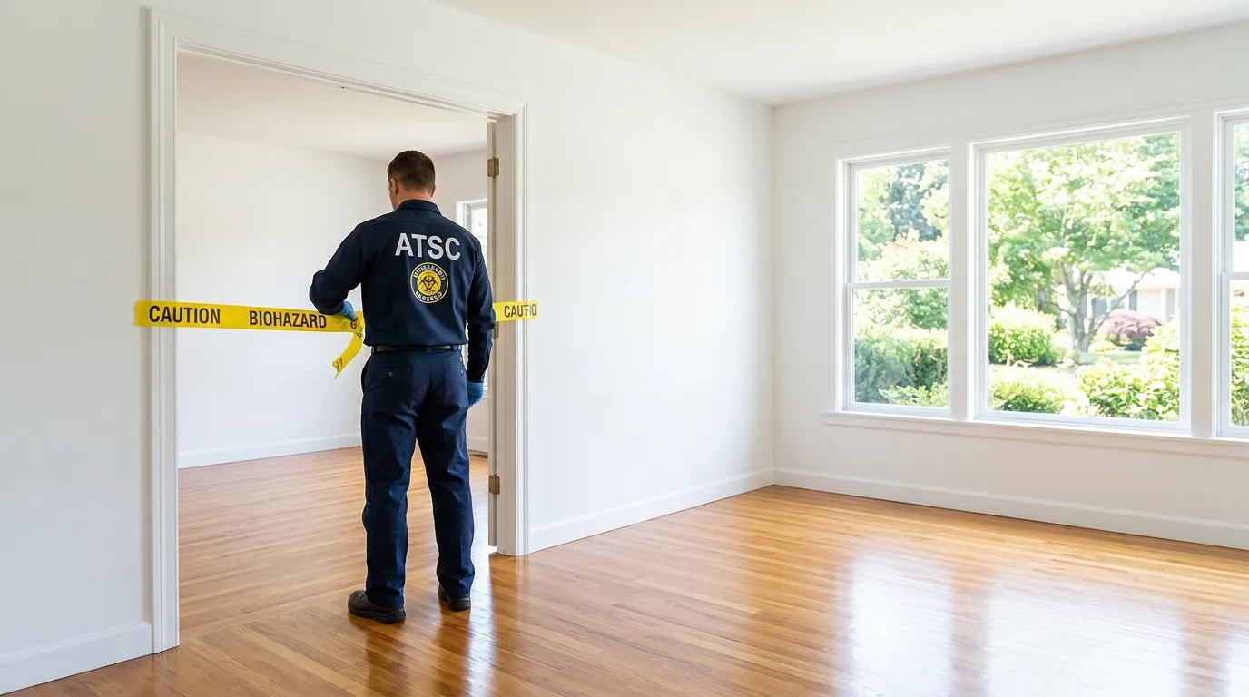 Certified biohazard cleanup crew performing Trauma Scene Cleanup in Koolauloa